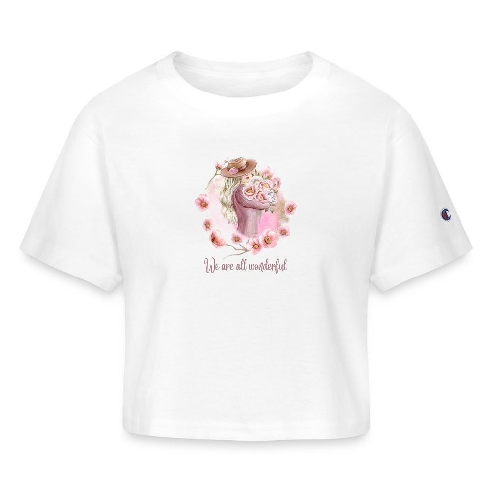 Blossom Grace Мы Все Прекрасные Чемпионки Женская Укороченная Футболка S