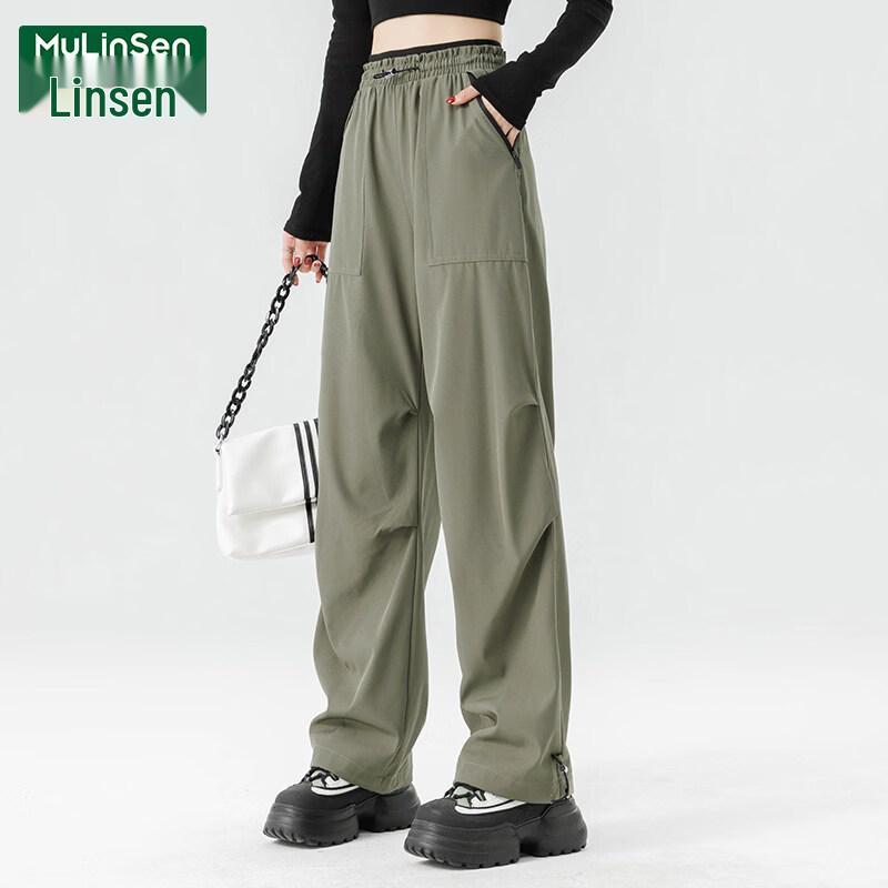 MULINSEN Women s Outdoor Fleece-Lined Cargo Pants L