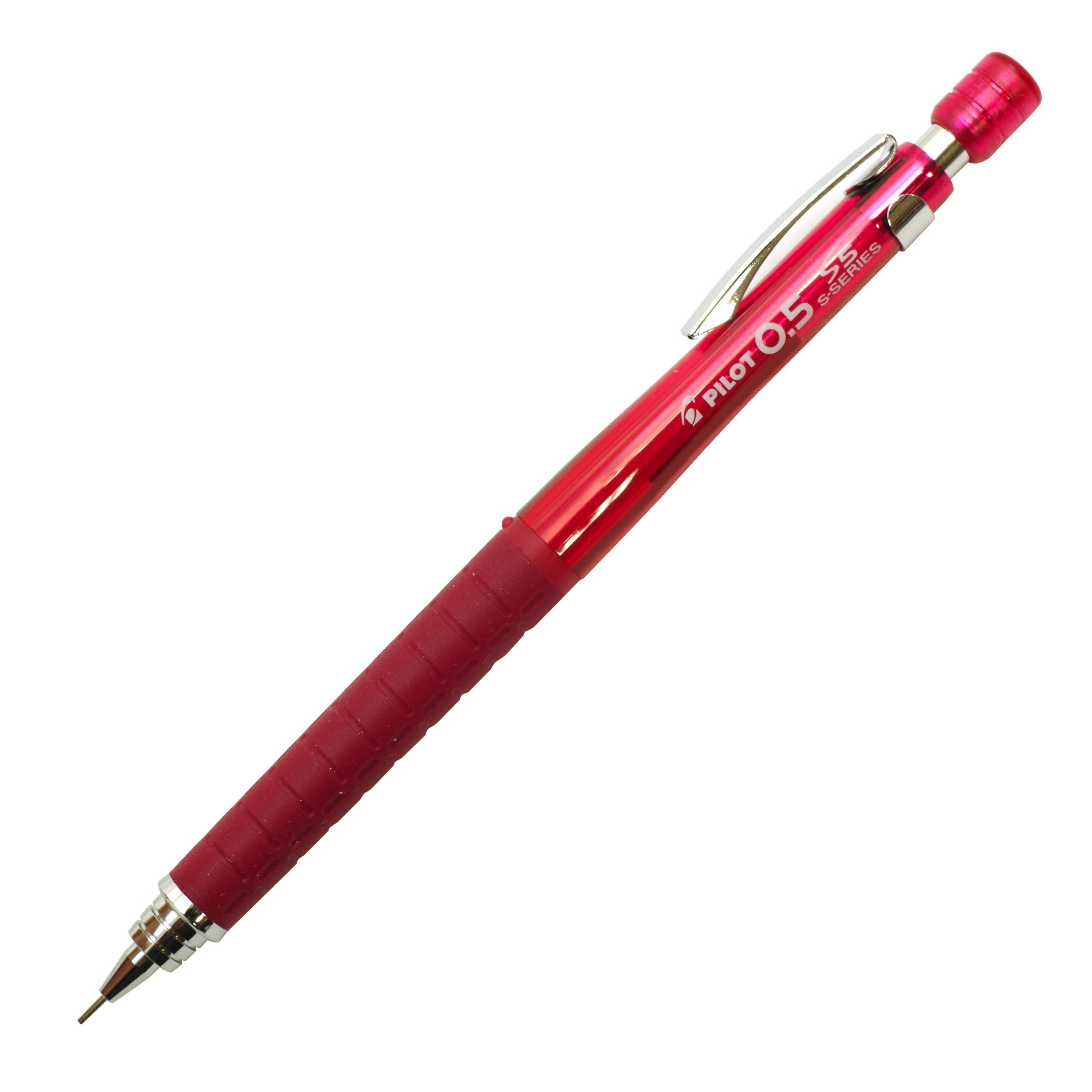 

Pilot mechanical pencil S5 transparent red body 0.5mm (HPS-50R-TR5)
