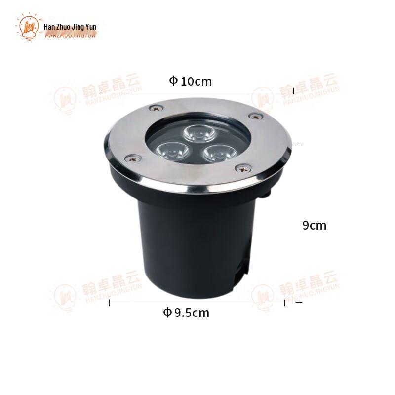 Hanzhuo Jingyun IP67 LED Round Embedded Ground Light