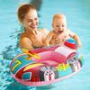 Kids Pool Floats Steering Wheel Inflatable Kids Water Float Ring with Handle Baby Swimming Ring for