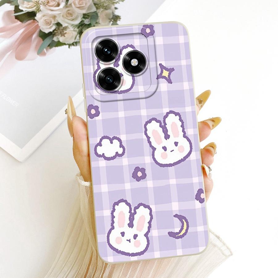 For Honor X5c Plus Case Cute Panda Rabbit Painted Silicone Soft Phone Cases For HonorX5C X 5 C Plus Len Protection Back Cover