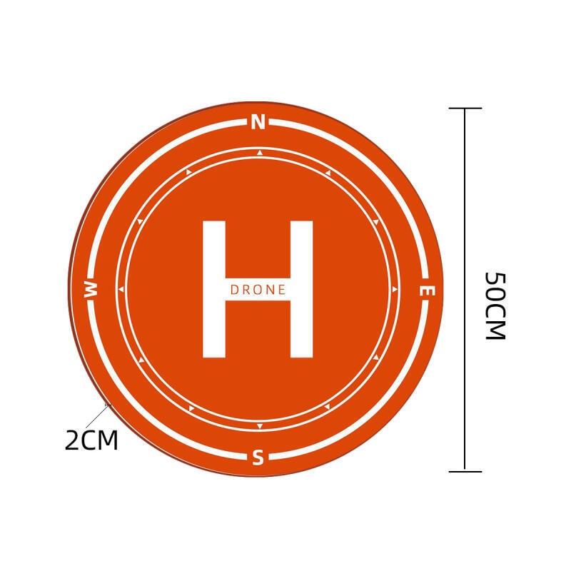 FONKEN Landepads 50cm Drone Für RC Quadcopter Für DJI MAVIC 3/ Mini 2 Drone Pad Für FIMI X8 SE Tragbare Landeplattform