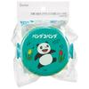 Skater Bento with for Rice Made in Microwave Panda Kopanda Box, Antibacterial, 2-Tier, Round, Fork, 500ml, Balls, Japan, Safe, Design, ONWR1AG-A