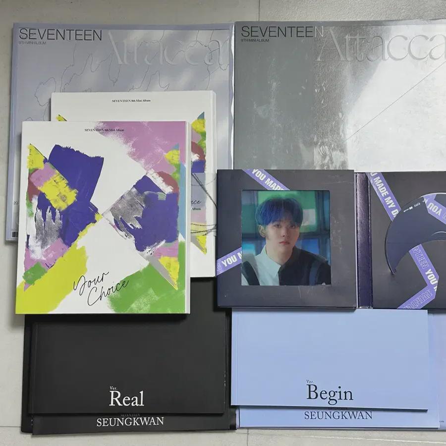 

Seventeen Album Seungkwan Set