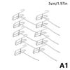 10Pcs Reusable Mesh Panel Hangers Metal Wear-Resistant Storage Hook Removable Universal Net Panel Hooks Store Storage Display