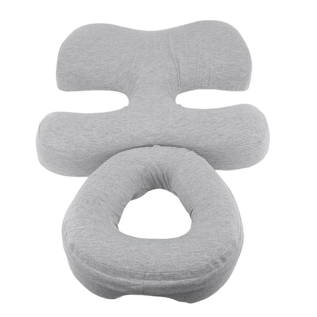 Face Down Pillow with Chest Support   Prone Massage Pillow Removable Washable Cover for Home Use