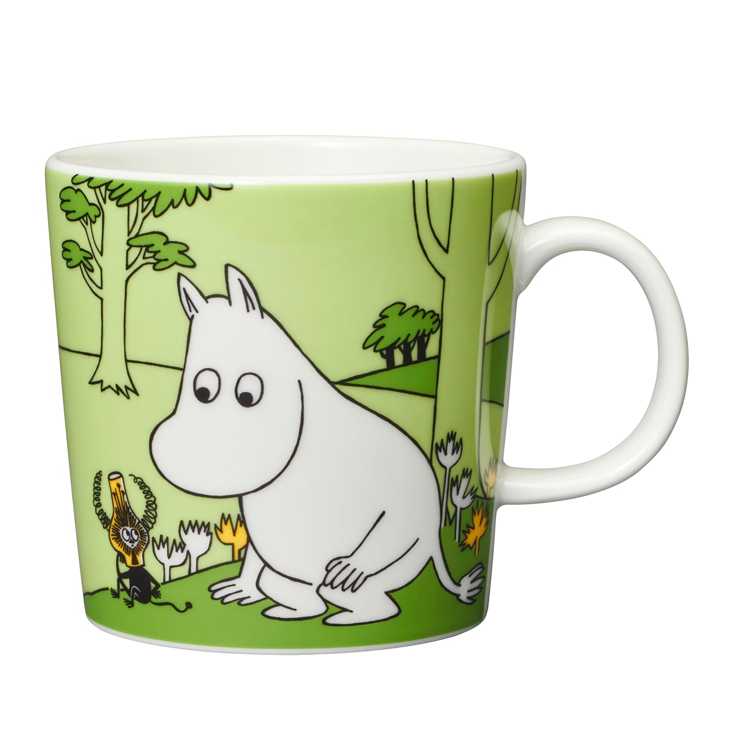 Officially imported Moomin mug 0.3L Classic Green