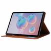 Suitable for Samsung Tab S7Plus Tablet Leather Case T970 Leather Pattern Card Wallet Holder Protective Case T505