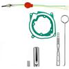 Glow Plug Repair Kit,Diesel Heater Accessories 12V 5KW Parking Diesel Heater Glow Ignition Plug Kit with Filter,Car Ceramic Heater Repair Parts Fit