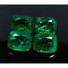 6 To 7 Ct Each Natural Emerald Green Cushion Shape CERTIFIED Loose Gemstone Lot A-64845365