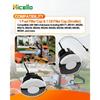 Gas Fuel Cap and Oil Cap Chainsaw Replacement Parts Kit for MS171 MS181 MS192 MS192T MS200 MS210 MS230