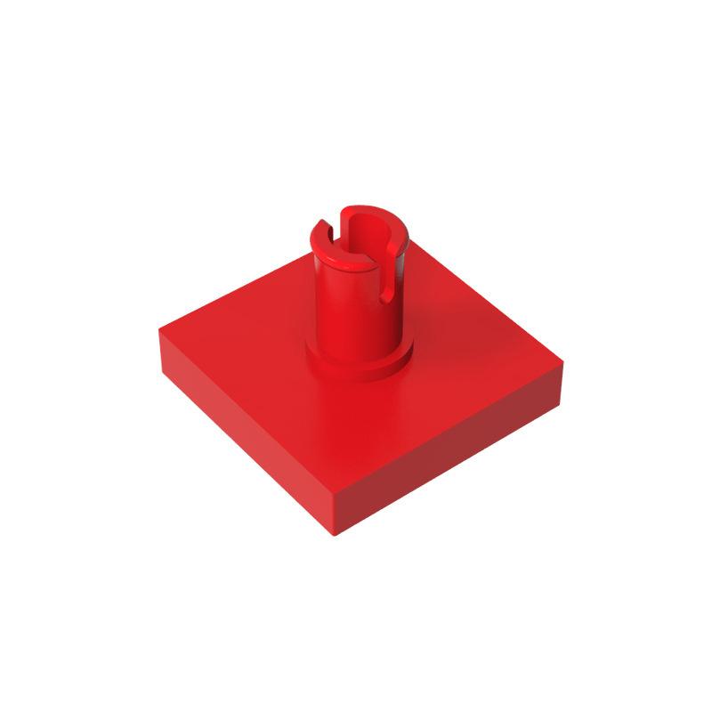 Non-Toxic 50Pcs Part Bricks 2460 Modified Plate 2X2 With Pin Building Blocks Set Board Base Particle Puzzle Diy Toys Birthday Kid Gift