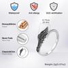Retro Wings Ring for Men,Gothic Devil Wings Adjustable  Metal Ring,Punk Hip Hop Jewelry Gift