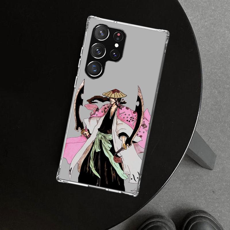 Bleach Kyoraku Shunsui Phone Case Cover for Samsung Galaxy S26 S25 Edge S24 S23 Ultra S22 Plus S21 FE S20 + Art Customized Funda