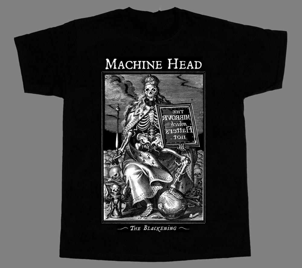 

НОВА колекція з туру Machine Head Подарунок для фанатів від S до 5XL Футболка BM863 Унісекс Футболка L