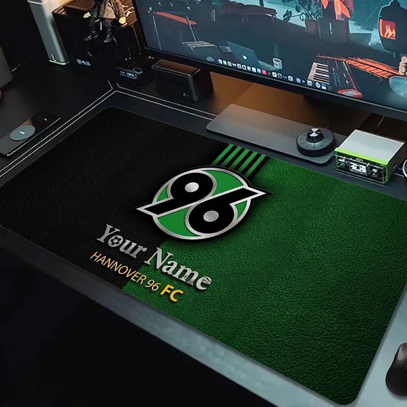 Hannover 96 Custom Name Large Size Mouse Pad Large Gaming Table Cushion Non-slip Laptop Tablet Big Mousepad XXL Mat Mini PC Playmat With Lock edge