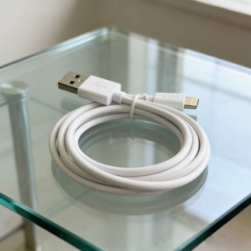 For Apple Iphone Lightning Data Cable For Fast Charging With 2m Length For Home Office Use