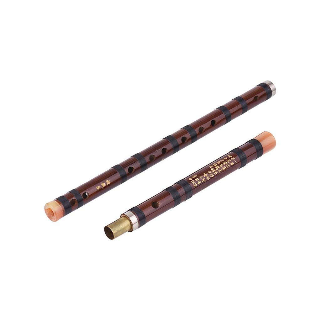 C Key Chinese Traditional Instrument Dizi Bitter Bamboo Flute with Chinese Knot for Beginners