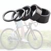 5 Pcs Bike Carbon Fiber Headset Spacer Lightweight Bicycles Headset Washer