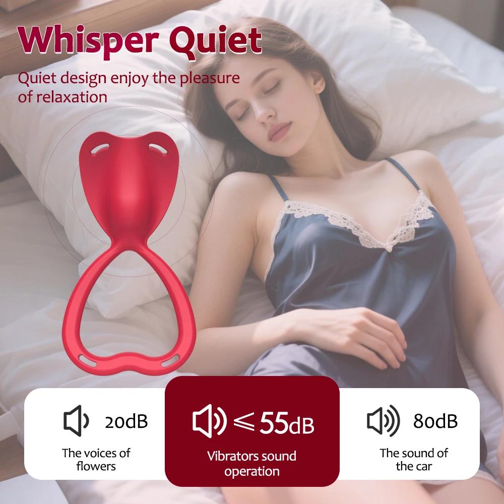 App Control Wearable Panty Vibrator Female 9 Vibration with Wireless Control Penis Ring Clitoral Stimulator Adult Sexy Toys