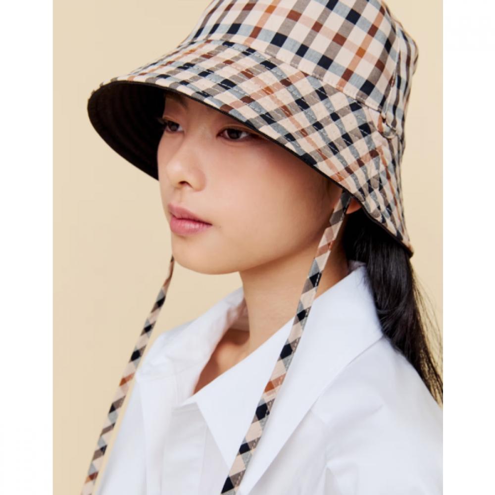 Daks Check Strap Reversible Bucket Hat [Reversible][2ways] Dche6e411bk