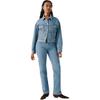 Levis X Beyoncé Collaboration Comfortable Denim Jacket With Flap Pocket Design FW25 Women Jackets 005ON-0001