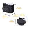 5L Capacity Bicycle Cooler Bag Waterproof Bicycle Storage Pouch Bicycle Handlebar Bag  Long Rides
