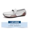 Live Broadcast Explosion Leather Doudou Shoes Spring and Summer Breathable Trend Casual Leather Shoes British One-pedal Driving Large Size Men's Shoes