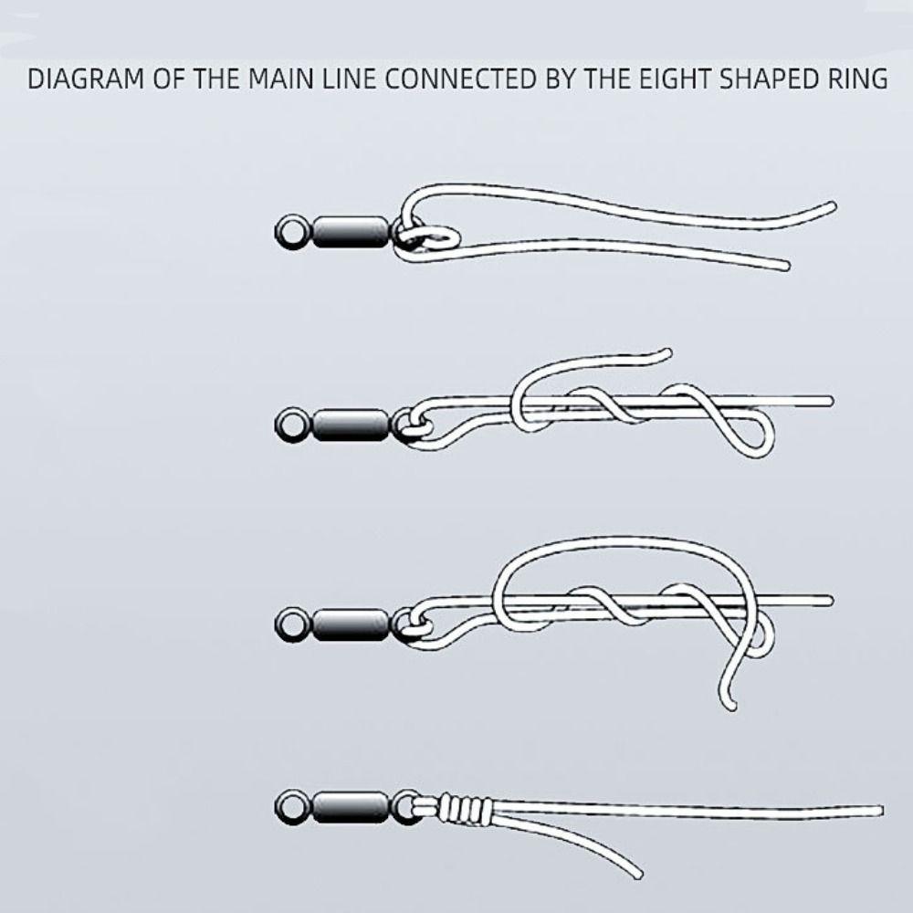 50pcs/100pcs with Fast Lock Swivel Snap Connector Fishing Connector Pin  Lure Wire Connection