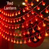 Kinesiska nyåret Röda lyktor Strängljus