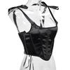 Elegant Solid Color Corset for Women Ladies Dress Corset Fashion Female Stretch Rope Waist Trainer for Prom Party