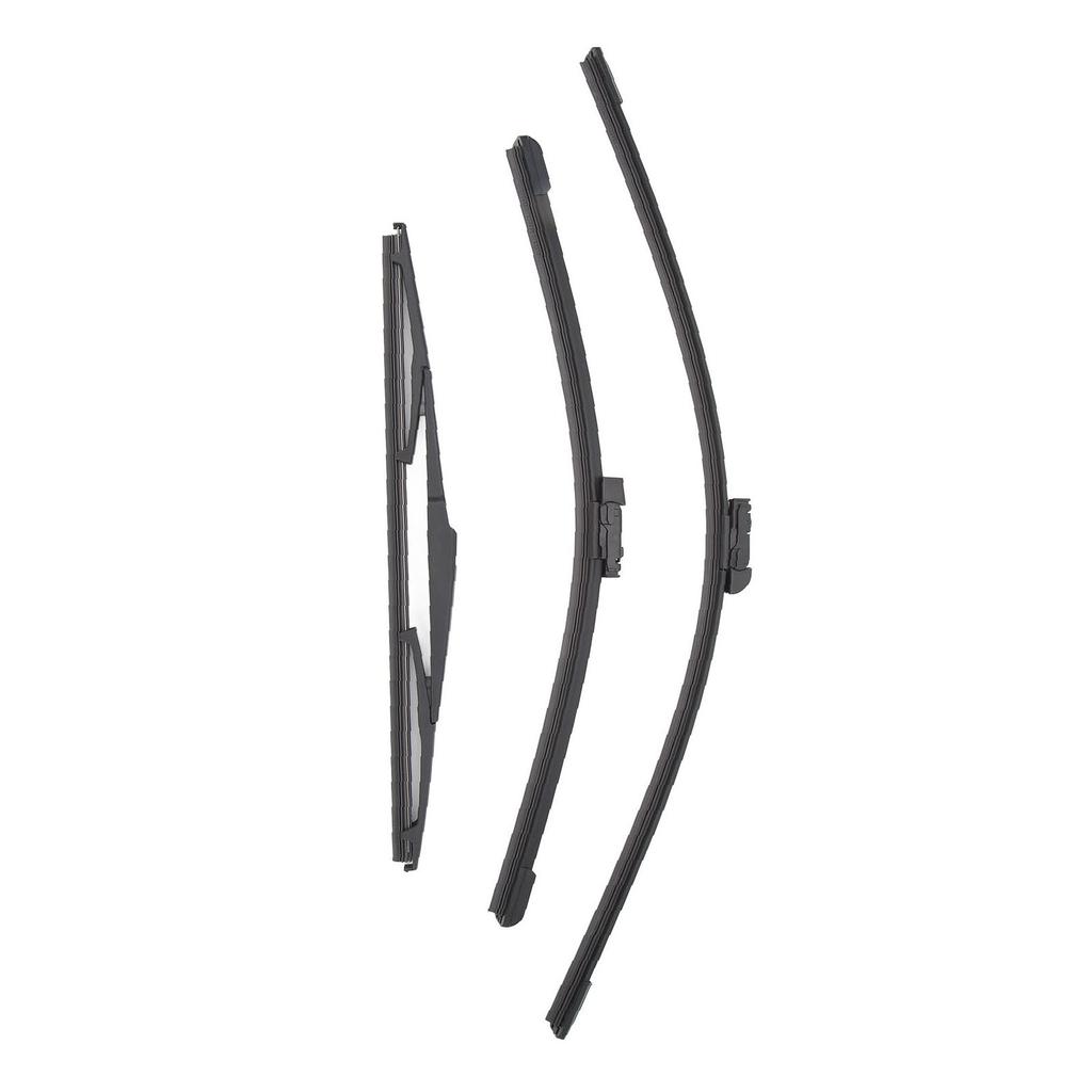 3Pcs Front Windshield Wiper Blades Durable Wiper Blade Replacement for Mazda CX?5 CX?9 CX5 CX9 2017