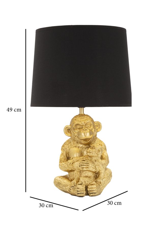 Table Lamp Monkey Mum Cm Ø 30X49