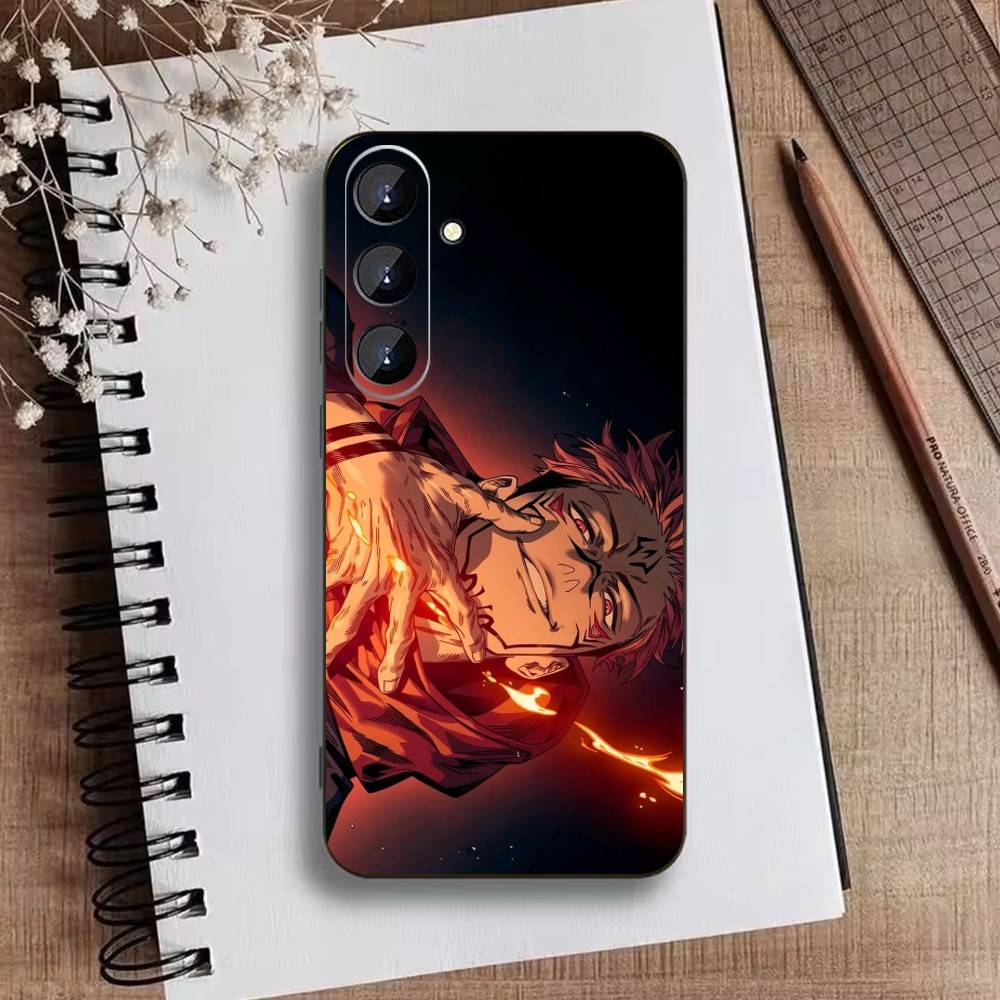 Jujut-su I-Ichiji K-Kaisen Phone Case For Samsung Galaxy A73,A72,A71,A70,A52,A51 Others Soft Black Cover