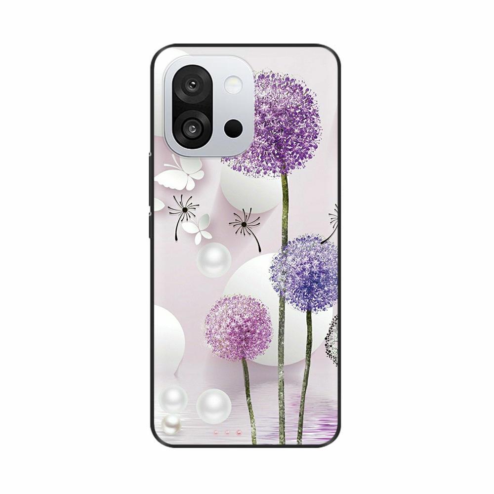 For OnePlus 13T 5G Phone Case Butterfly Liquid Silicon Full Protection Back Cover for OnePlus 13 T OnePlus13T PKX110 Couple Gift