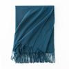 Cashmere Feel Solid Color Women's Imitation Cashmere Scarf Spring Atmosphere Korean Style Versatile Mid Length Shawl Scarf
