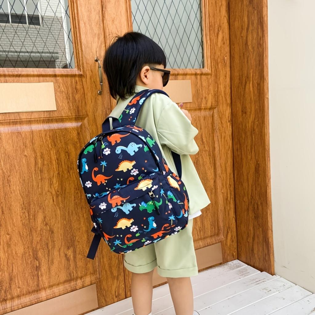 Popular New Cartoon Dinosaur Print Lightweight Backpacks