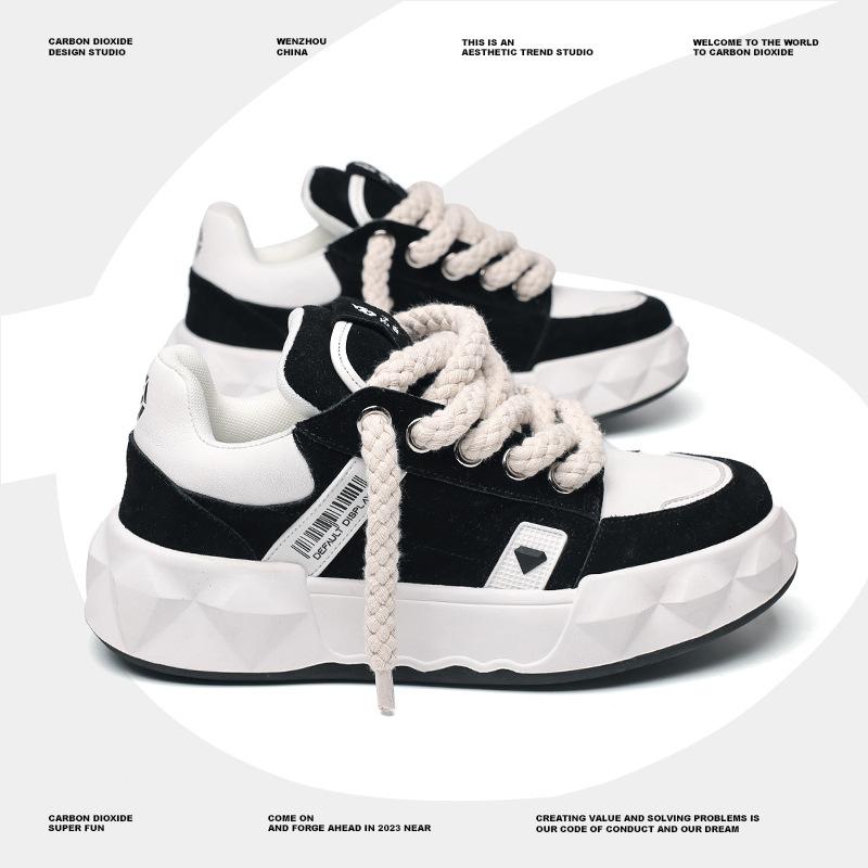 

2025 autumn new diamond Guochao platform dad shoes couple sports casual shoes bread shoes men s and women s Female code 36 чёрный