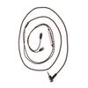 Headphone Cable Silver Plated Copper Wire High Resolution MMCX 3.5mm Headphone Cable with Volume Microphone Control