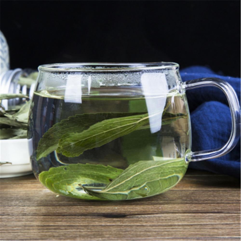 Organic Chinese Green Tea Loose Leaf Natural Stevia Sweet Herbal Drink