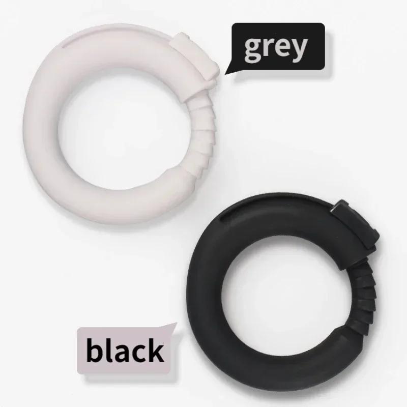 1PC Male Chastity Device Adjustable Cock Ring Bondage Penis Rings Male Extension Train Delay Ejaculation Sex Toys For Men