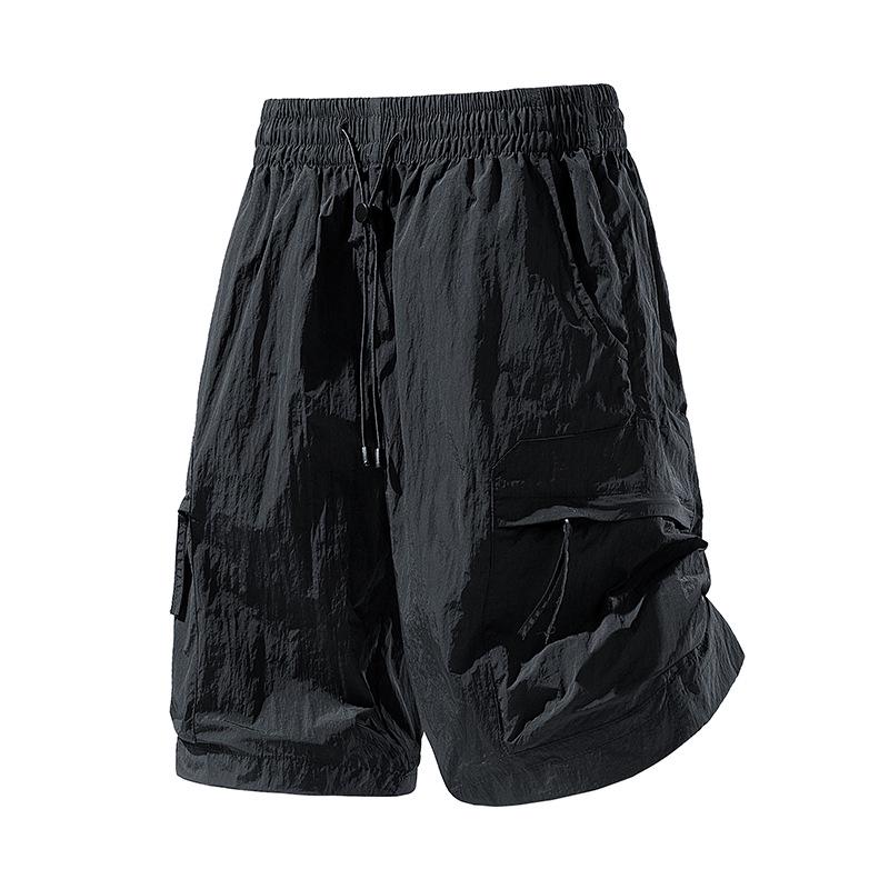 Unisex Quick-Dry Lightweight Ice Silk Cargo Shorts