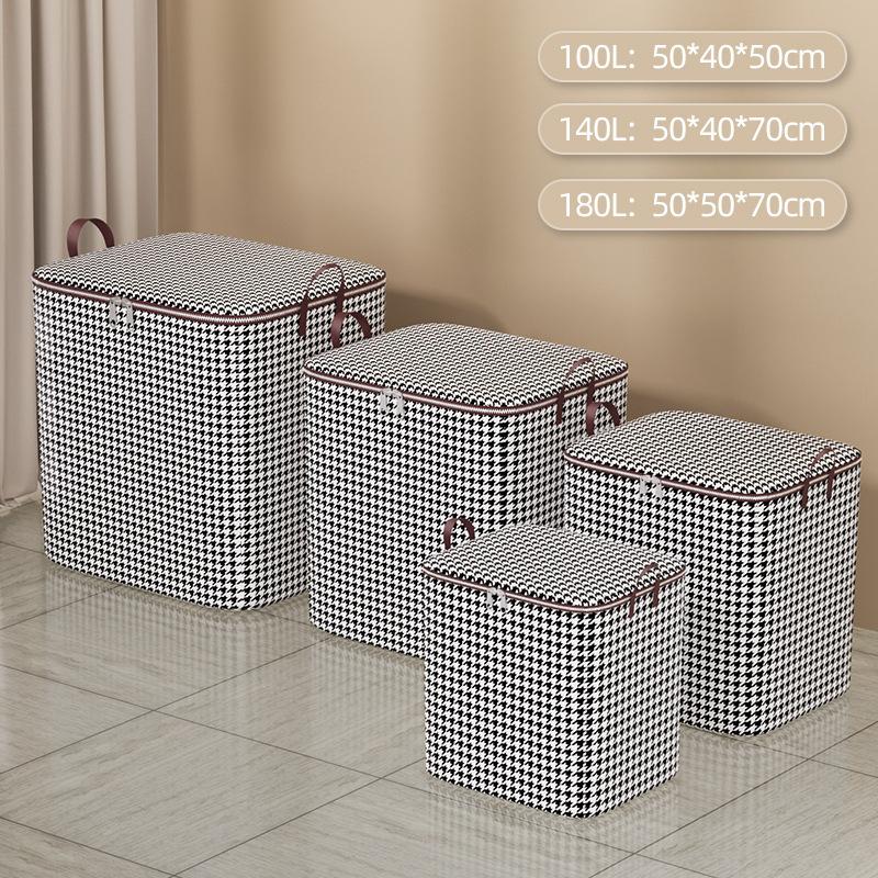Household Large-capacity Storage Basket,-proof, -proof, Suitable For Organizing And Storing Quilts, Clothes, And Pants.