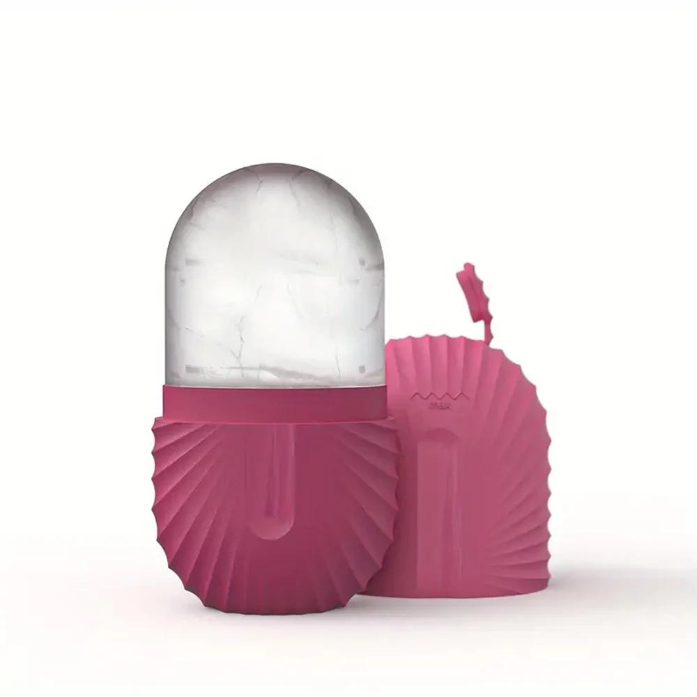 Ice Roller For Face And Eye Face Massage Silicone Ice Mold For Face Beauty Puffiness Relief Facial Massager Skin Care Tools