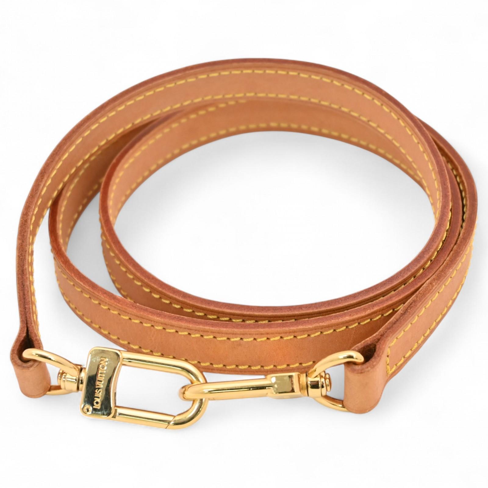 

Auth LOUIS VUITTON Vachetta Shoulder Strap Brown lv9817bf Used