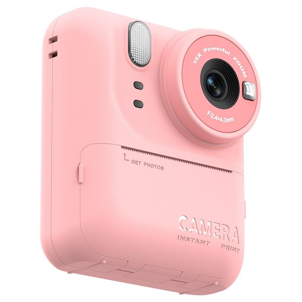 

New 1080P HD Kids Print Camera Instant Photo Camera Thermal Paper Print Outdoor Photo Trip Birthday Gift Cameras NO Card