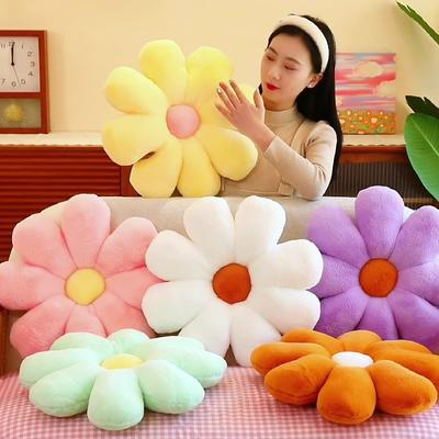 Chair Cushion Round Cotton Upholstery Soft Padded Cushion Pad  Home Or Car