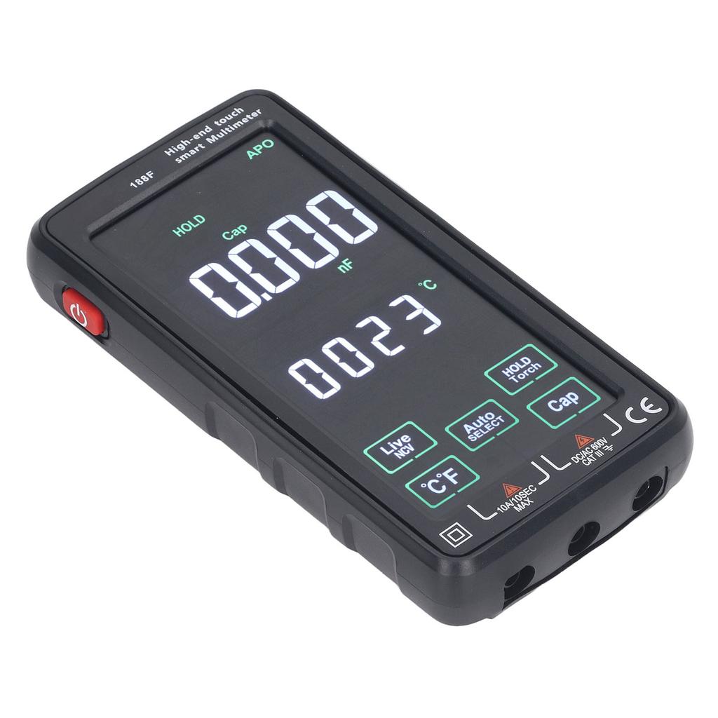 Smart Multimeter LCD Color Screen High Accuracy Digital Electrical Tester AC750V DC1000V