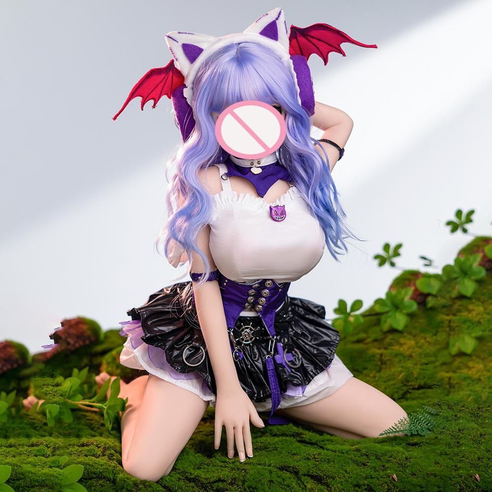 60cm 3D Silicone Sex Doll (Head Not Included), Made of Safe TPE Material, Realistic Vaginal And Anal Openings, Adult Sex Toy